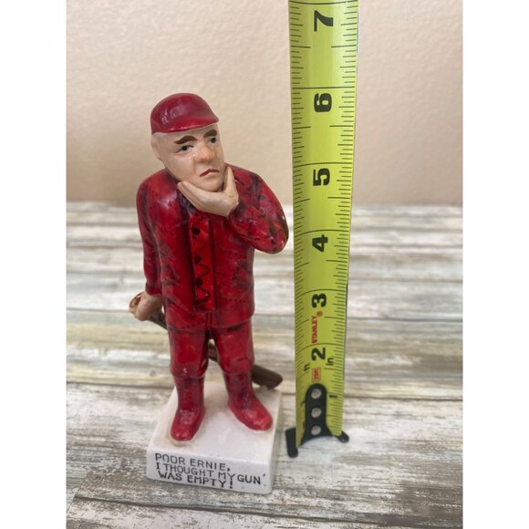 Poor Ernie I Thought My Gun Was Empty Ideal Japan Hunter Humorous Vintage 1950s - Picture 10 of 10